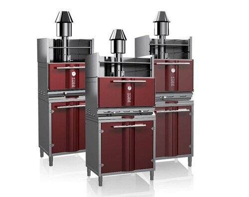 barbecue with oven